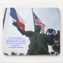 Christopher Columbus Mouse Pads