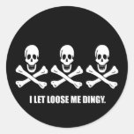 Christopher Condent #2-Ambiguous Round Sticker