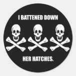Christopher Condent #5-Ambiguous Round Stickers