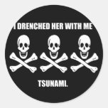Christopher Condent #8-Ambiguous Round Sticker