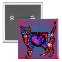 Chroma Calico Glow Button