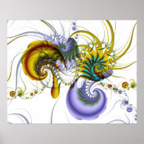 Chromatic Shrimp Poster