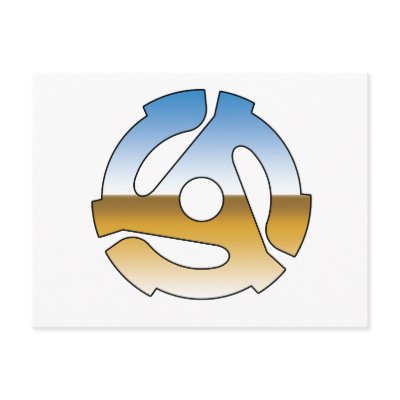 Chrome 45 RPM Postcard by teesed