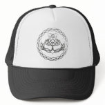 Chrome Celtic Knot Thistle Mesh Hat