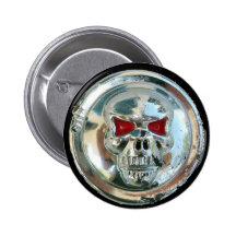 CHROME SKULL BUTTONS