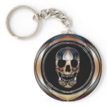 CHROME SKULL KEYCHAINS