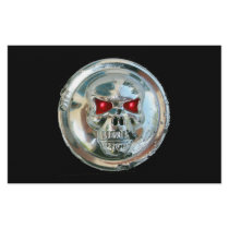 CHROME SKULL PERSONALIZED STATIONERY