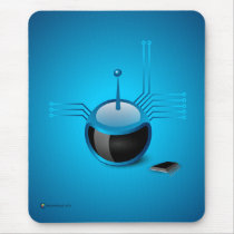 Chromonauts - Blue mousepad