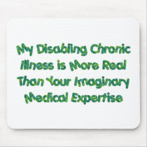 Chronic Conditions - Greens Mouse Pad