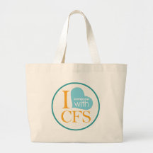 Chronic Fatigue Awareness Canvas Bag