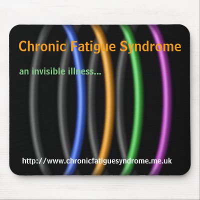 Chronic Fatigue Syndrome, an invisible illness... Mouse Pads by awarfish