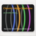 Chronic Fatigue Syndrome, an invisible illness... mousepads