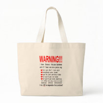 Chronic Fatigue Syndrome Warning Bags