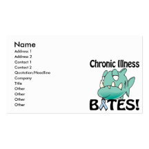 Chronic Illness BITES Business Card Templates