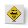 Chronically (Sleep) Deprived Ahead Sign (Humour)