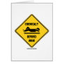 Chronically (Sleep) Deprived Ahead Sign (Humour)