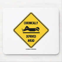 Chronically (Sleep) Deprived Ahead Sign (Humour)