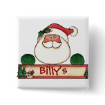 Chrtimstas Stocking Label button