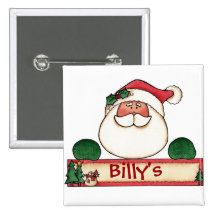 Chrtimstas Stocking Label button