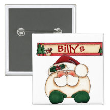 Chrtimstas Stocking Label button