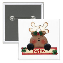 Chrtimstas Stocking Label button