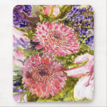 "Chrysanthèmes" Mousepad Tapis De Souris