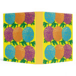 Chrysanthemum 3 Ring Binders