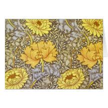 chrysanthemum by William Morris Card