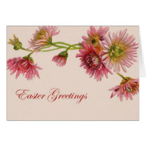 Chrysanthemum Easter Greetings - Card cards