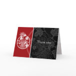 Chrysanthemum Thank You Card