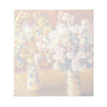 Chrysanthemums by Monet Memo Notepads
