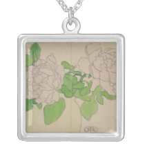 Chrysanthemums, c.1900 necklaces