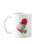 Chrysanthemums, Lady Talfourd and Purpurea Elegans mugs