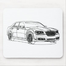 Chrysler 300 2012 mouse pad