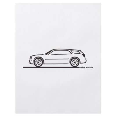 Chrysler 300 Station Wagon Flyer Design by frengi