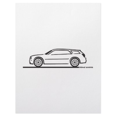 Chrysler 300 Station Wagon Custom Letterhead by frengi