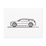 Chrysler 300 Station Wagon Postcards