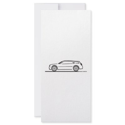 Chrysler 300 Station Wagon Rack Card Design by frengi