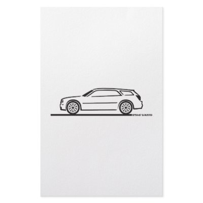Chrysler 300 Station Wagon Stationery Paper by frengi