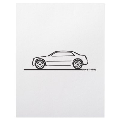 Chrysler 300C Letterhead Template by frengi