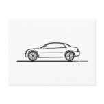 Chrysler 300C Postcard