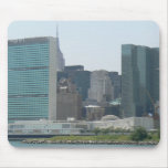Chrysler Bldg.-New York City, UN-New York City Mouse Pads
