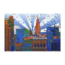 Chrysler Building #3 Stretched Canvas Print