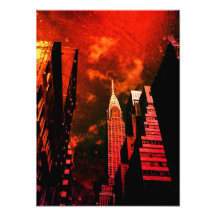 Chrysler Building - Distant Past - New York City Photo Art