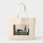 Chrysler Building, Flatiron, Clouds B&W Bags