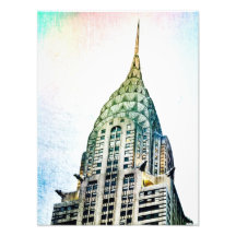Chrysler Building - Frozen - New York City Photo Art