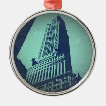 Chrysler Building Manhattan Christmas Tree Ornament