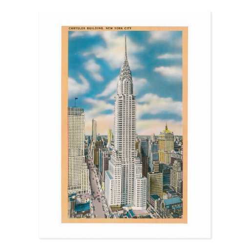 Chrysler Building, New York City Postcards
