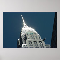 CHRYSLER BUILDING NY POSTERS