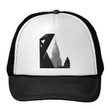 Chrysler Building Spire Mesh Hats